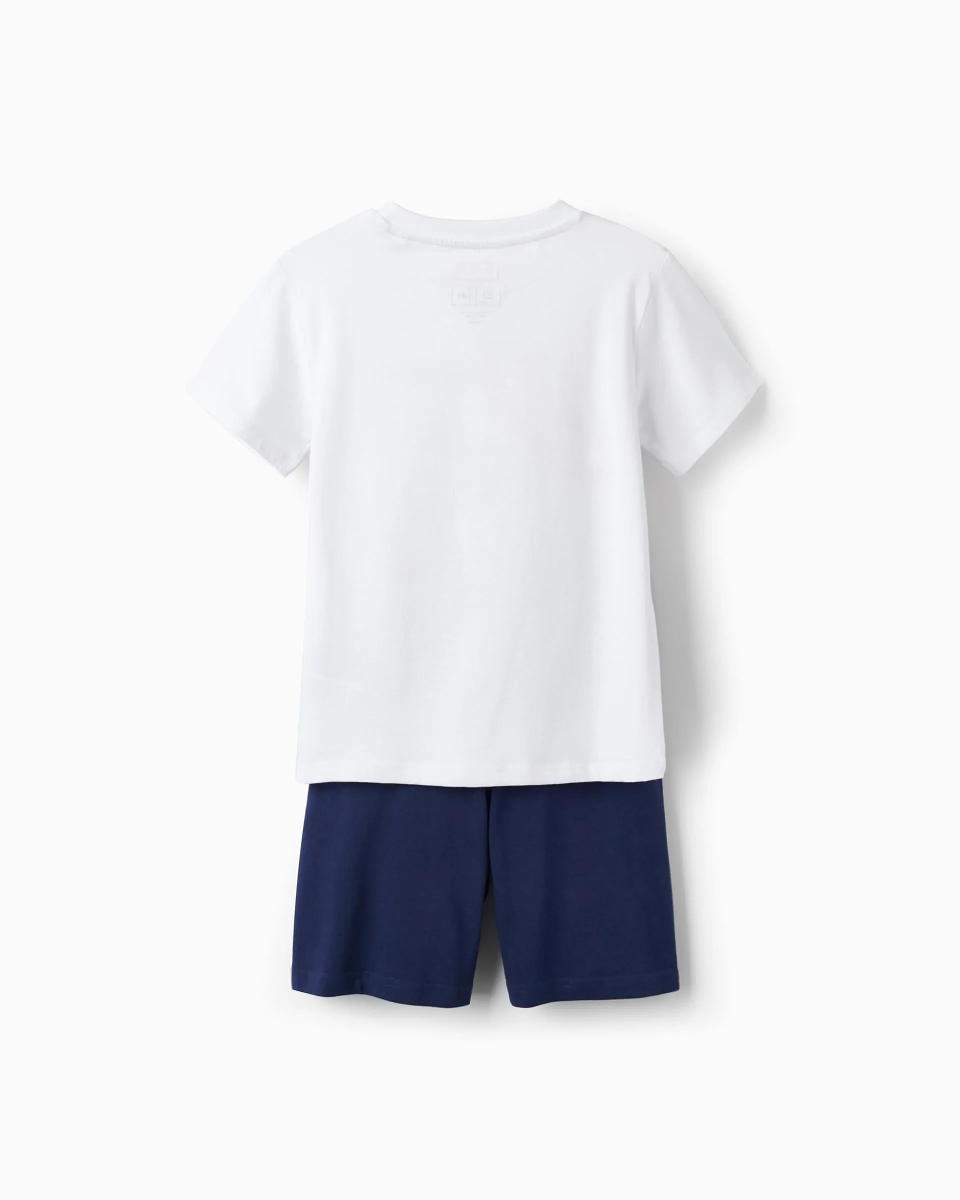 T-Shirt   Shorts for Boys 'Captain America', White/Blue
