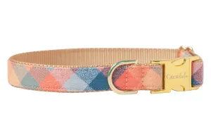 Tahoe Flannel Dog Collar