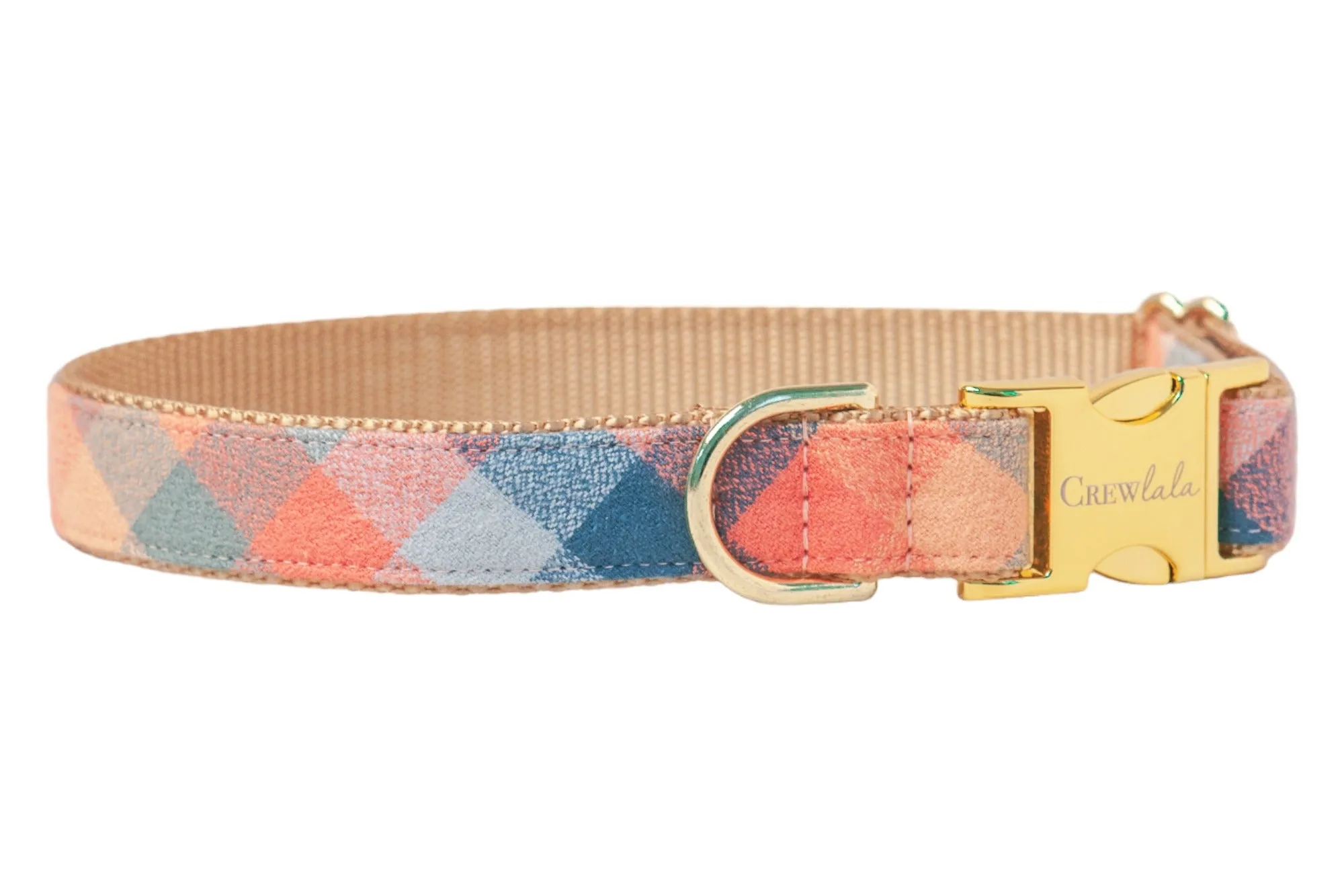 Tahoe Flannel Dog Collar