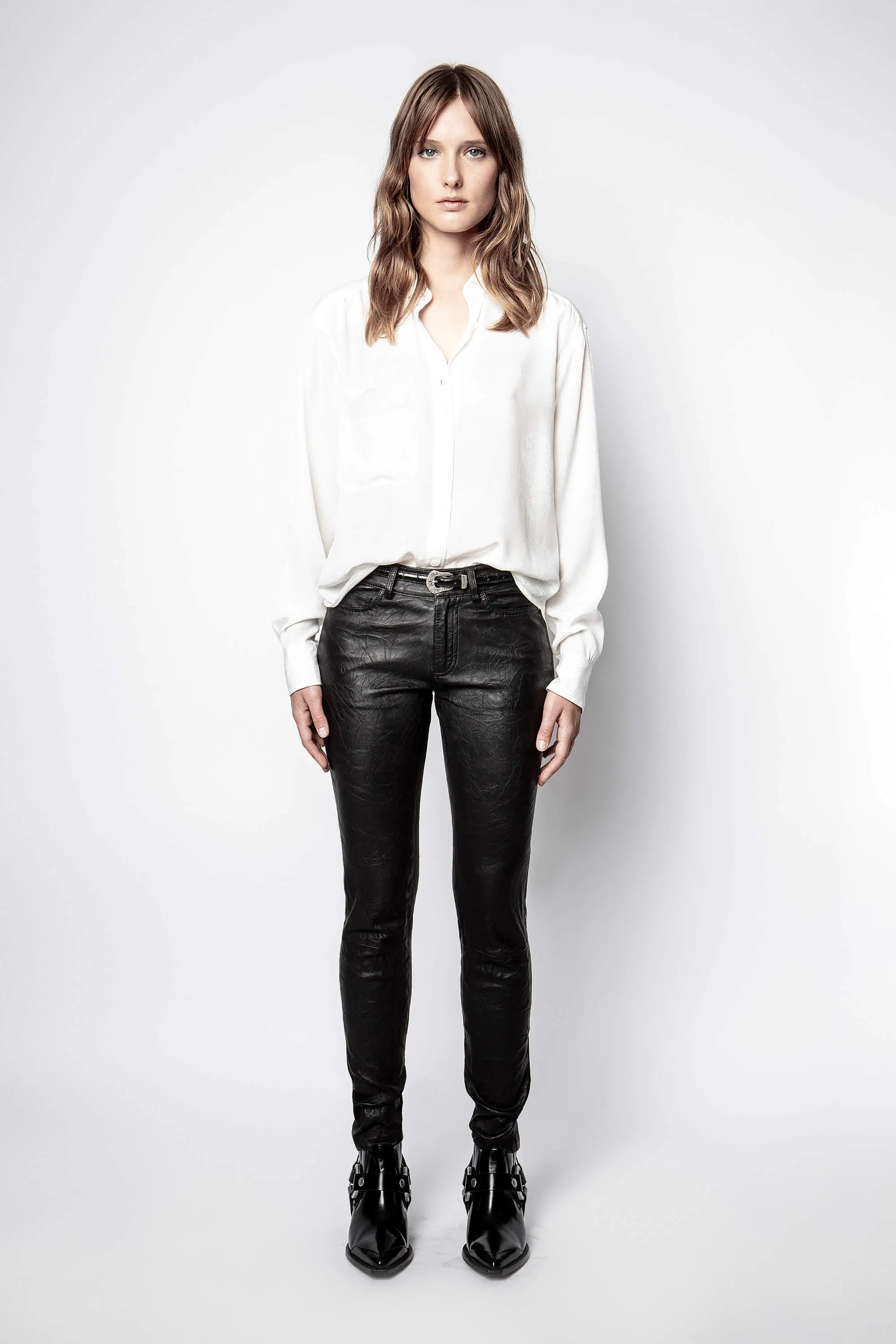 Tais Jac Leo Bisous Shirt - White