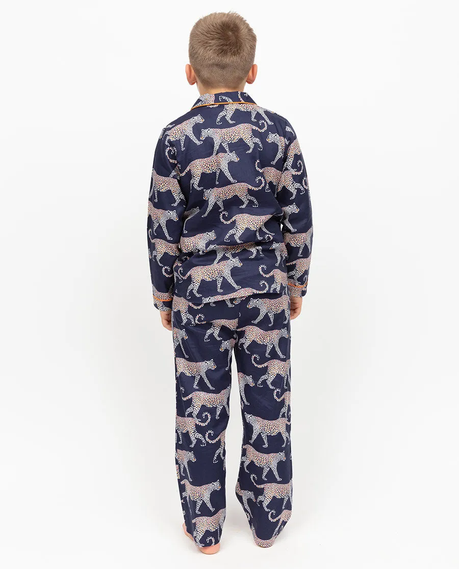 Taylor Kids Unisex Leopard Print Pyjama Set