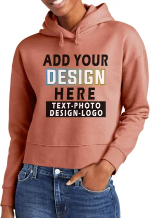 TEEAMORE Custom Fleece Hoodie For Women Personalized Fleece Hoodie Women's Hooded Sweatshirt