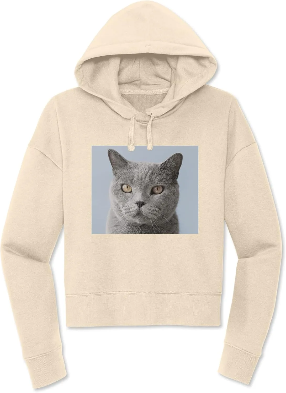 TEEAMORE Custom Fleece Hoodie For Women Personalized Fleece Hoodie Women's Hooded Sweatshirt