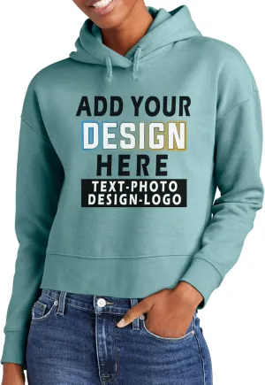 TEEAMORE Custom Fleece Hoodie For Women Personalized Fleece Hoodie Women's Hooded Sweatshirt
