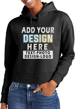 TEEAMORE Custom Fleece Hoodie For Women Personalized Fleece Hoodie Women's Hooded Sweatshirt