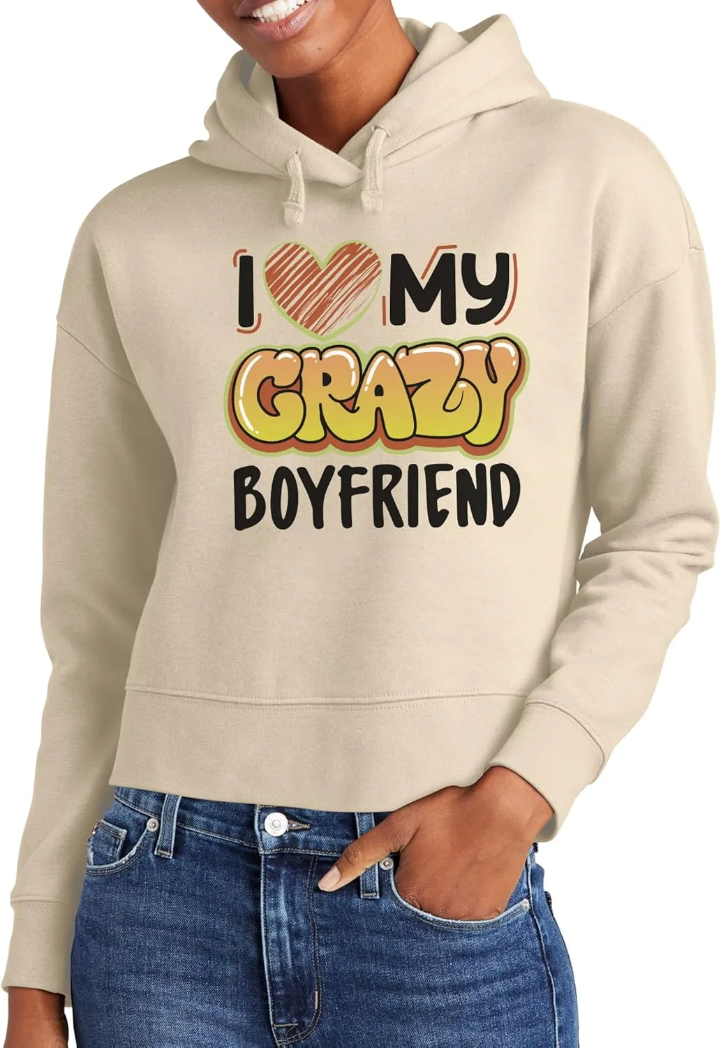TEEAMORE Custom Fleece Hoodie For Women Personalized Fleece Hoodie Women's Hooded Sweatshirt