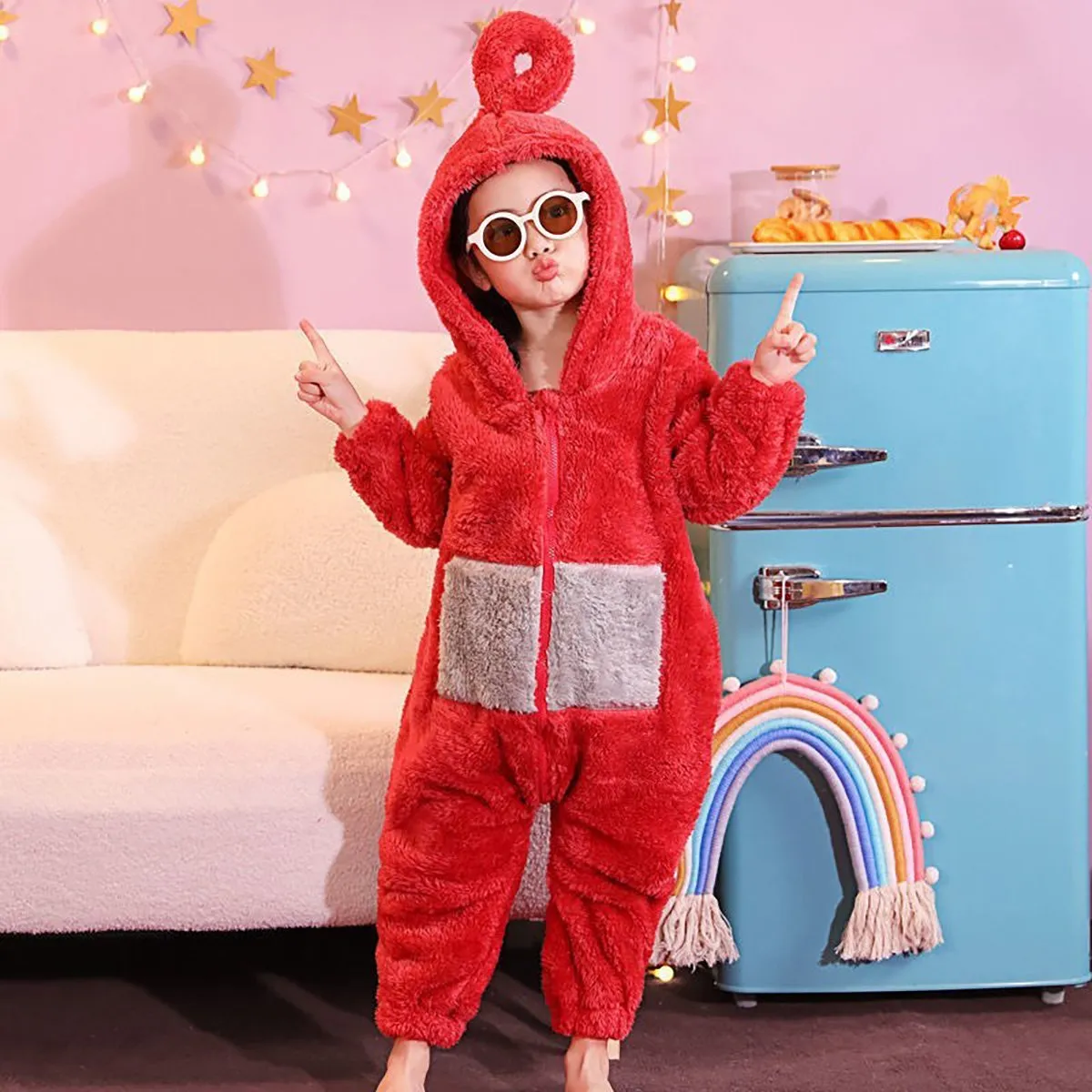 Teletubbies Parent-Child One-Piece Sleepsuit