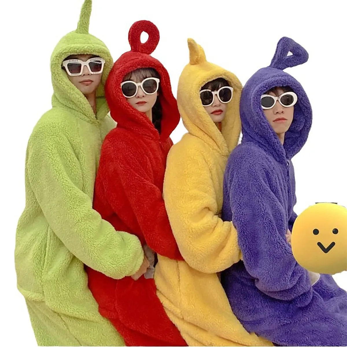 Teletubbies Parent-Child One-Piece Sleepsuit
