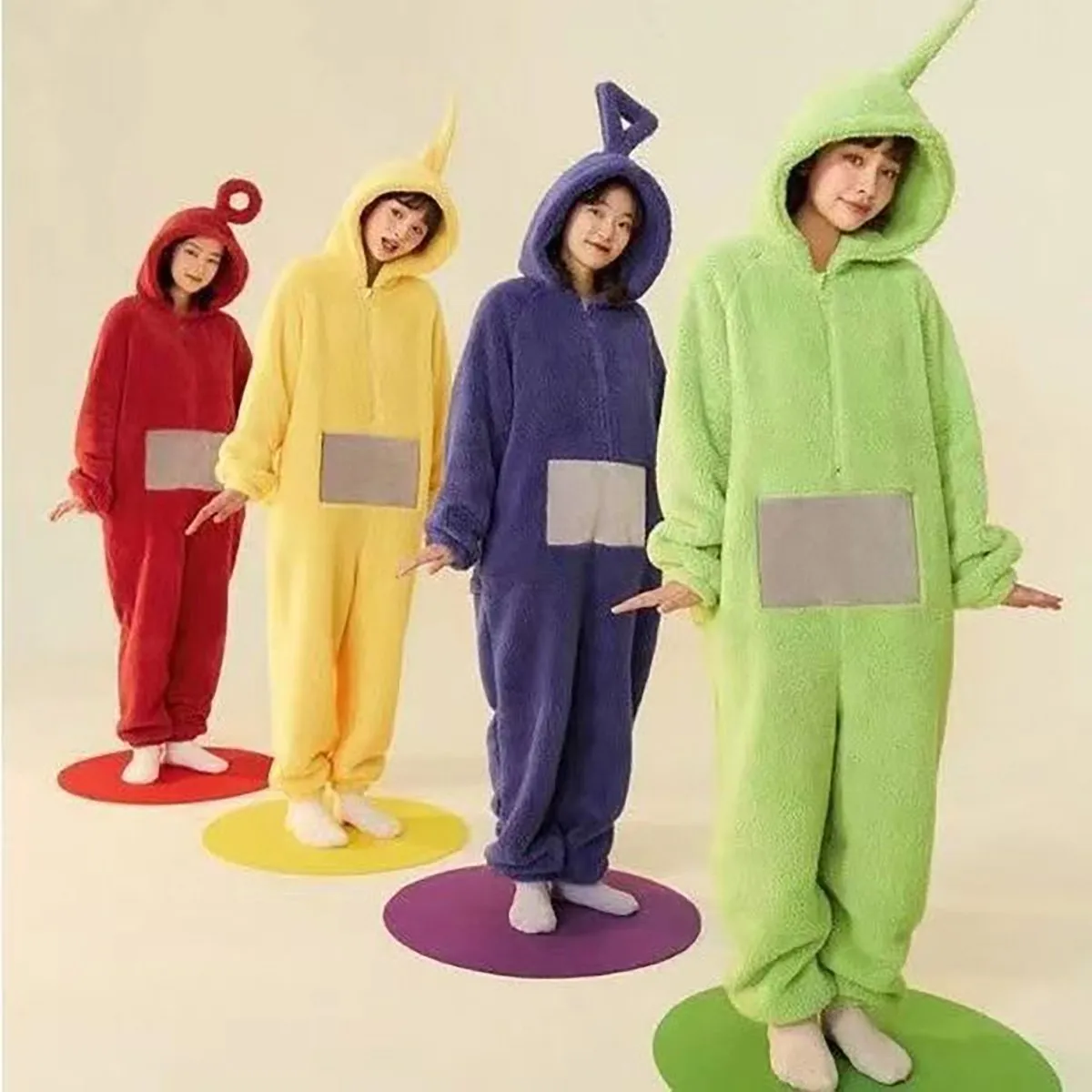 Teletubbies Parent-Child One-Piece Sleepsuit