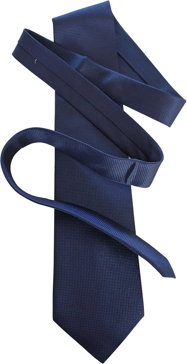 The Essential Mens Classic Silk Tie  La Cravate Premium Silk Jacquard  22 Shades of Silk  Extra Long