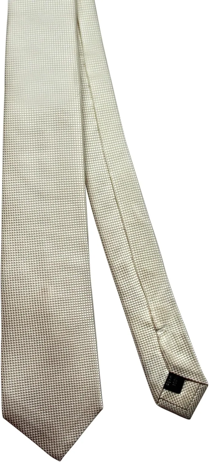 The Essential Mens Skinny Silk Tie  La Cravate Premium Silk Jacquard - 100% Silk - 22 Shades of Silk