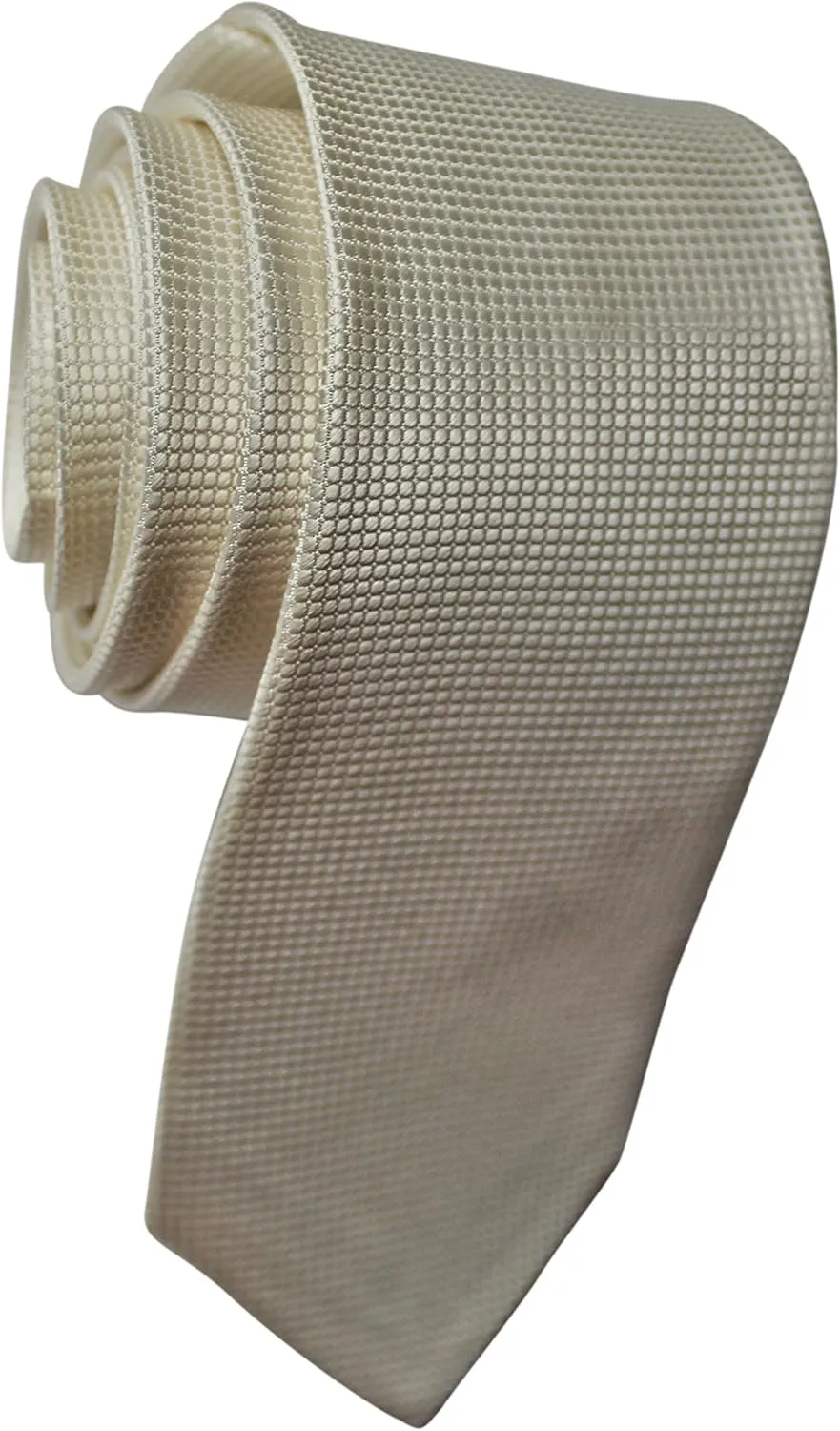 The Essential Mens Skinny Silk Tie  La Cravate Premium Silk Jacquard - 100% Silk - 22 Shades of Silk