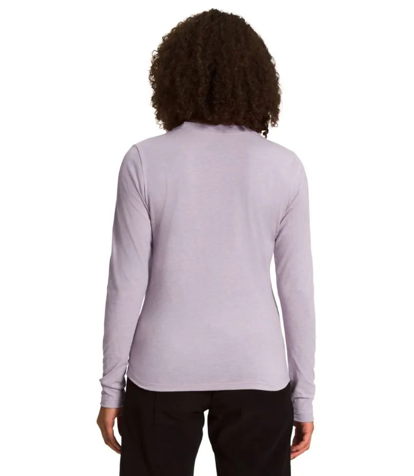The North Face Womens Tri-Blend Logo Marks Long Sleeve T-Shirt