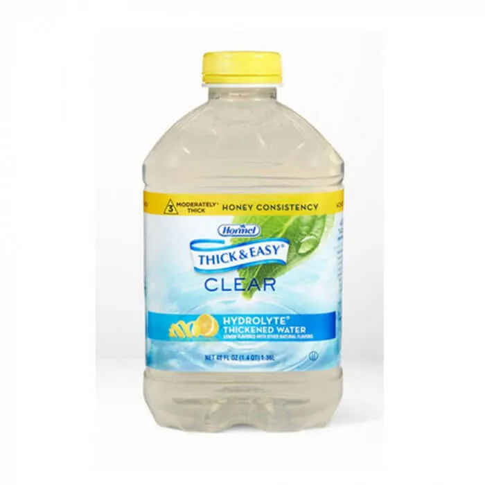 Thick & Easy Hydrolyte Thickened Water 46 oz. Container Bottle (Honey Consistency)