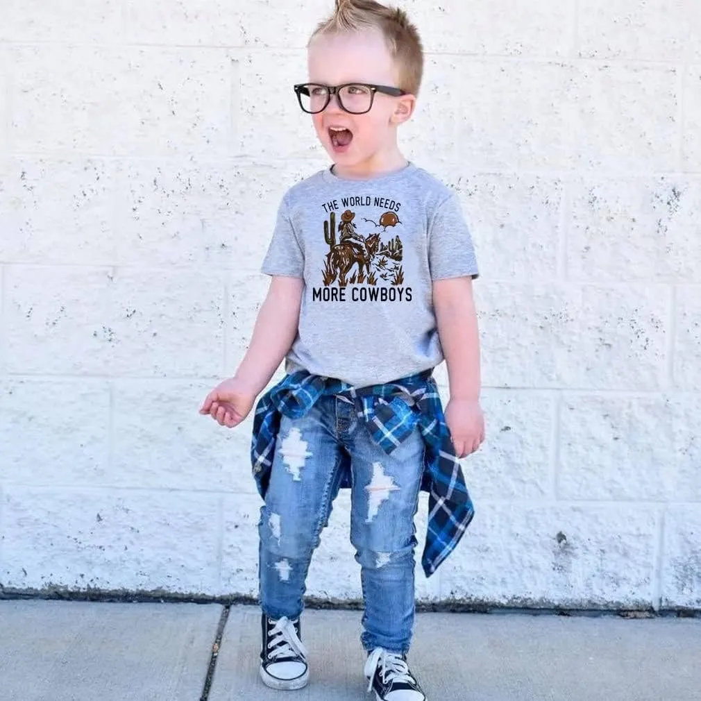 Toddler Baby Boys Short Sleeve Graphic T-Shirt Top Funny Letters Print Cotton Tee