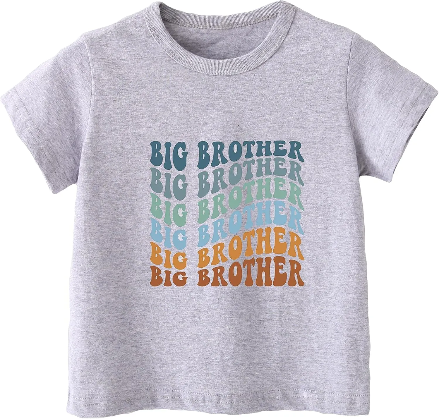 Toddler Baby Boys Short Sleeve Graphic T-Shirt Top Funny Letters Print Cotton Tee