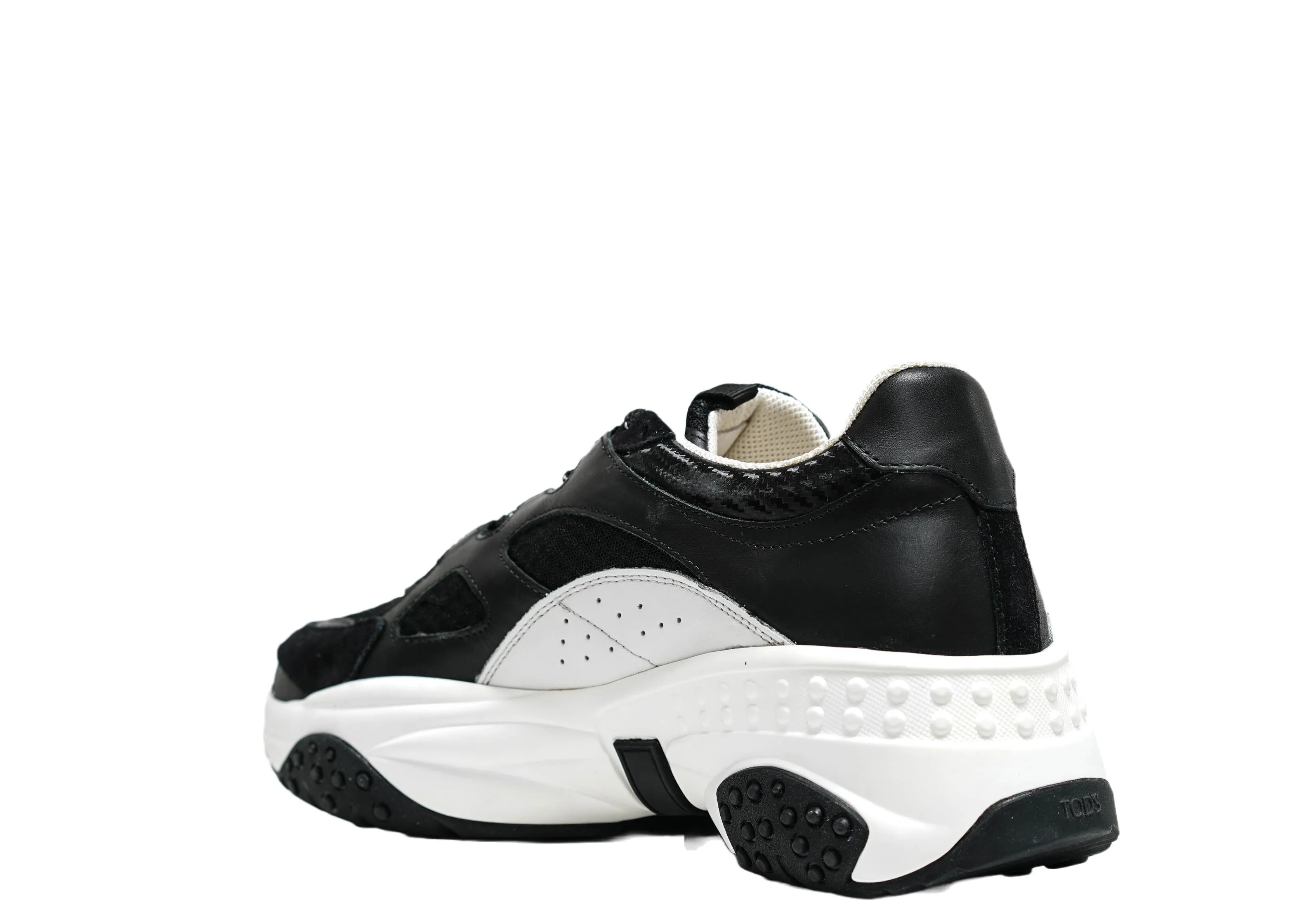 Tod's Men's Black & White Sneaker M57B0BL4.   50% OFF