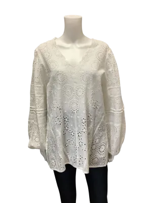 Tolani Women's Top White  Size: S