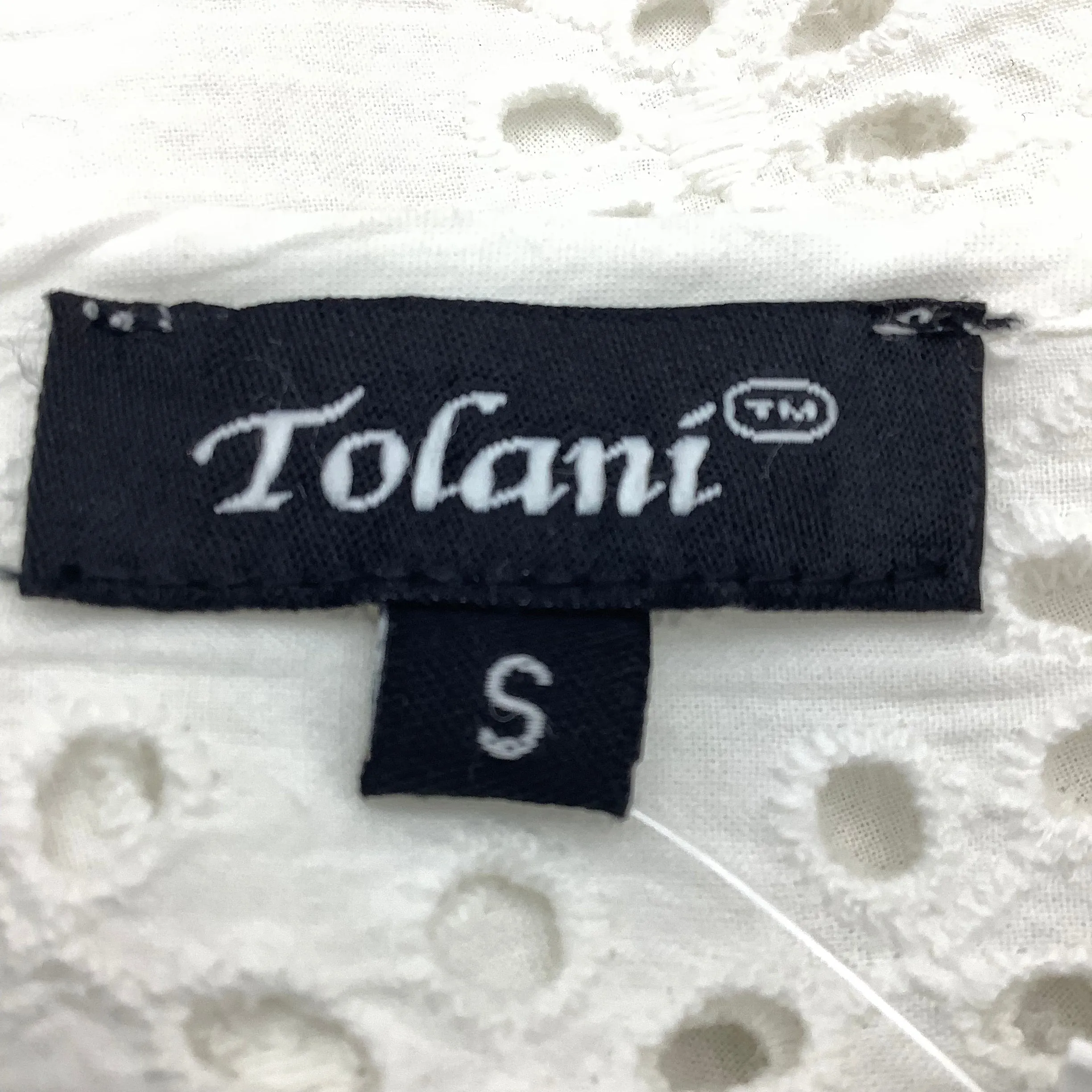 Tolani Women's Top White  Size: S