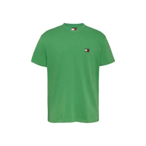 Tommy Hilfiger Jeans Green Cotton Rigenerato T-Shirt