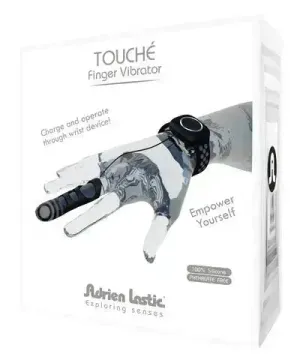 Touche Finger Vibrator Grey-Black