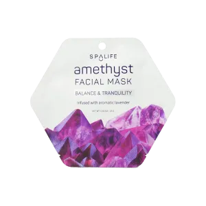 Tranquil Amethyst Facial Mask With Aromatic Lavender