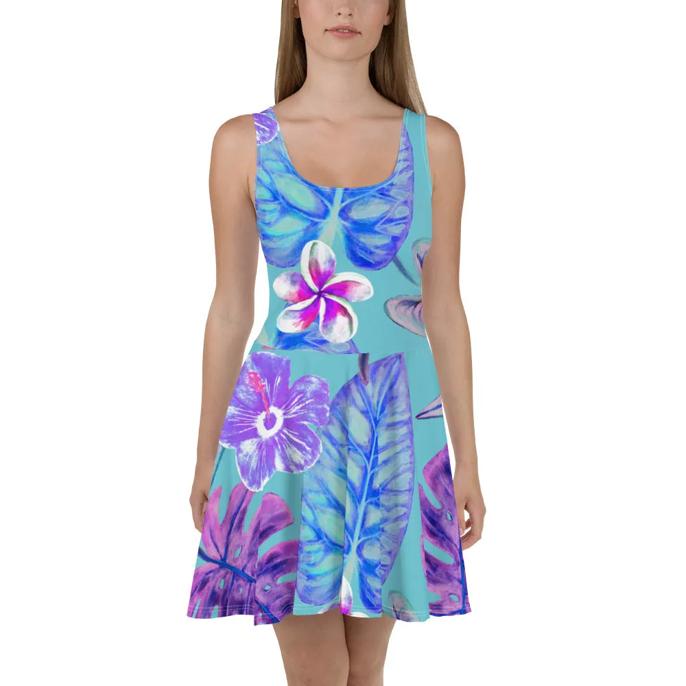 Tropical Oasis Skater Dress, lioness-love