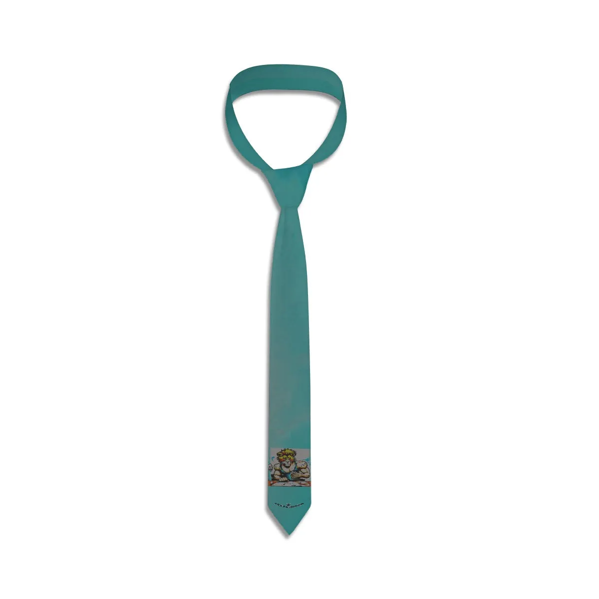 Unisex Tie Jaxs n  crown LEO2 print