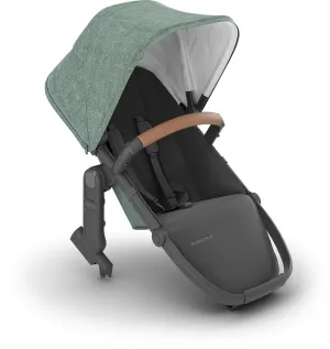 UPPAbaby RumbleSeat V2  - Gwen (Green Melange / Carbon Frame / Saddle Leather)
