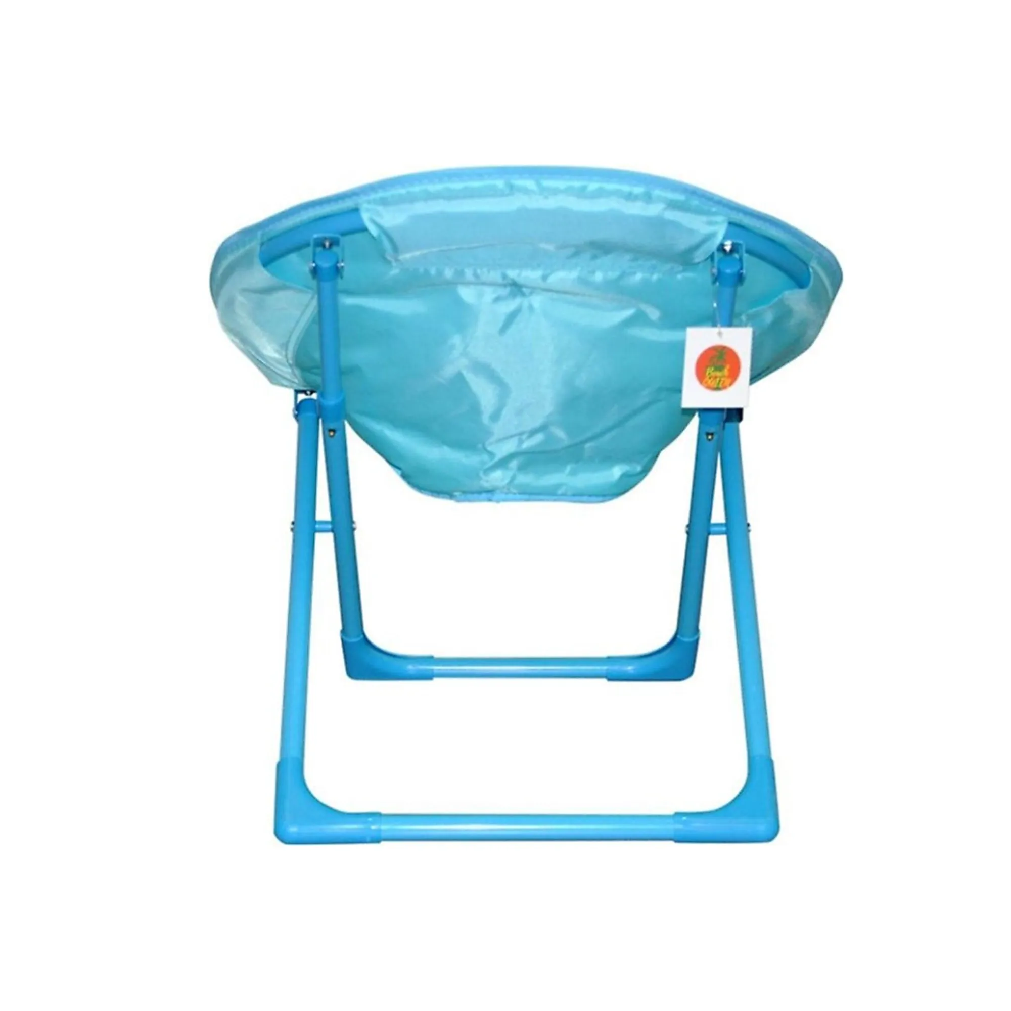 Urban Decor Kids Bulldozer Cartoon Folding Chair Blue