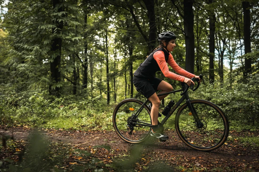 Van Rysel 100 Women's Road Cycling Jersey - Long-Sleeved