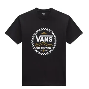 Vans Mens Round Off T-Shirt Vn000fjsblk1 Black