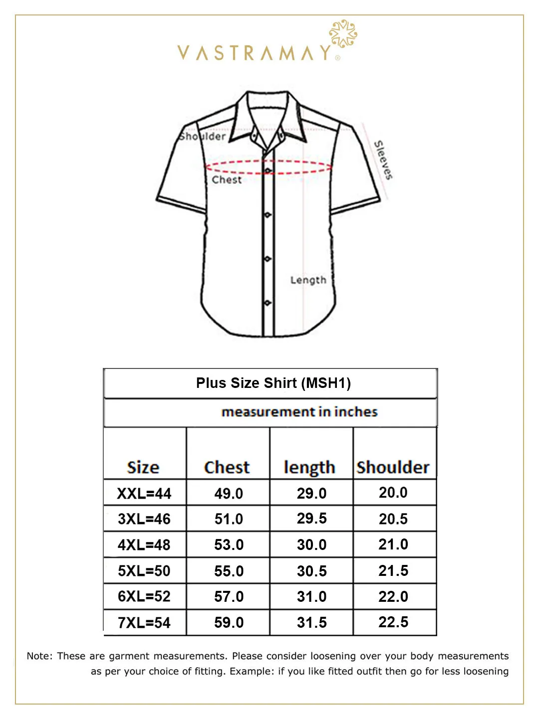 VASTRAMAY Men's Silk Blend Ethnic Shirt