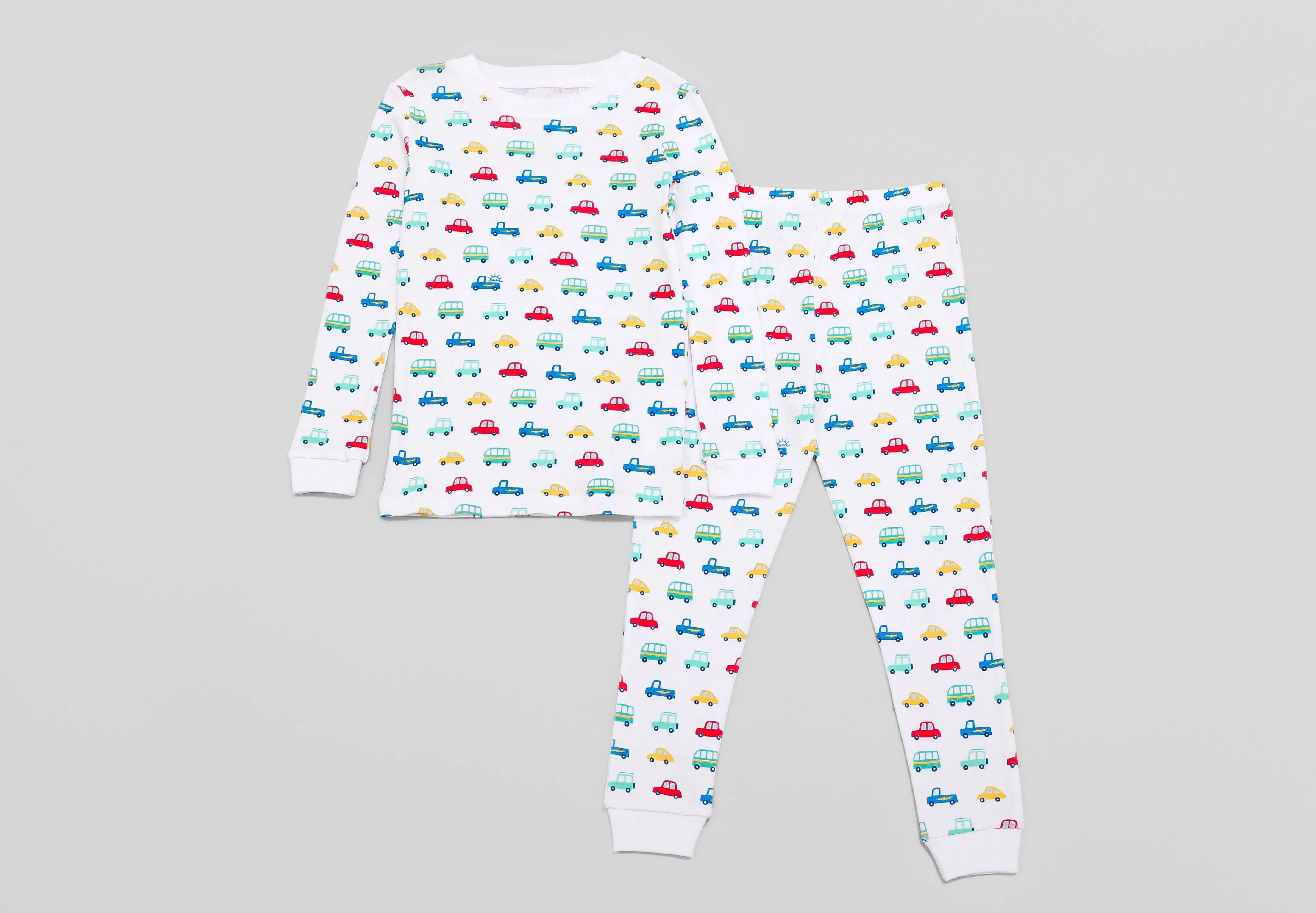 Vehicles Organic Cotton Pajama Set