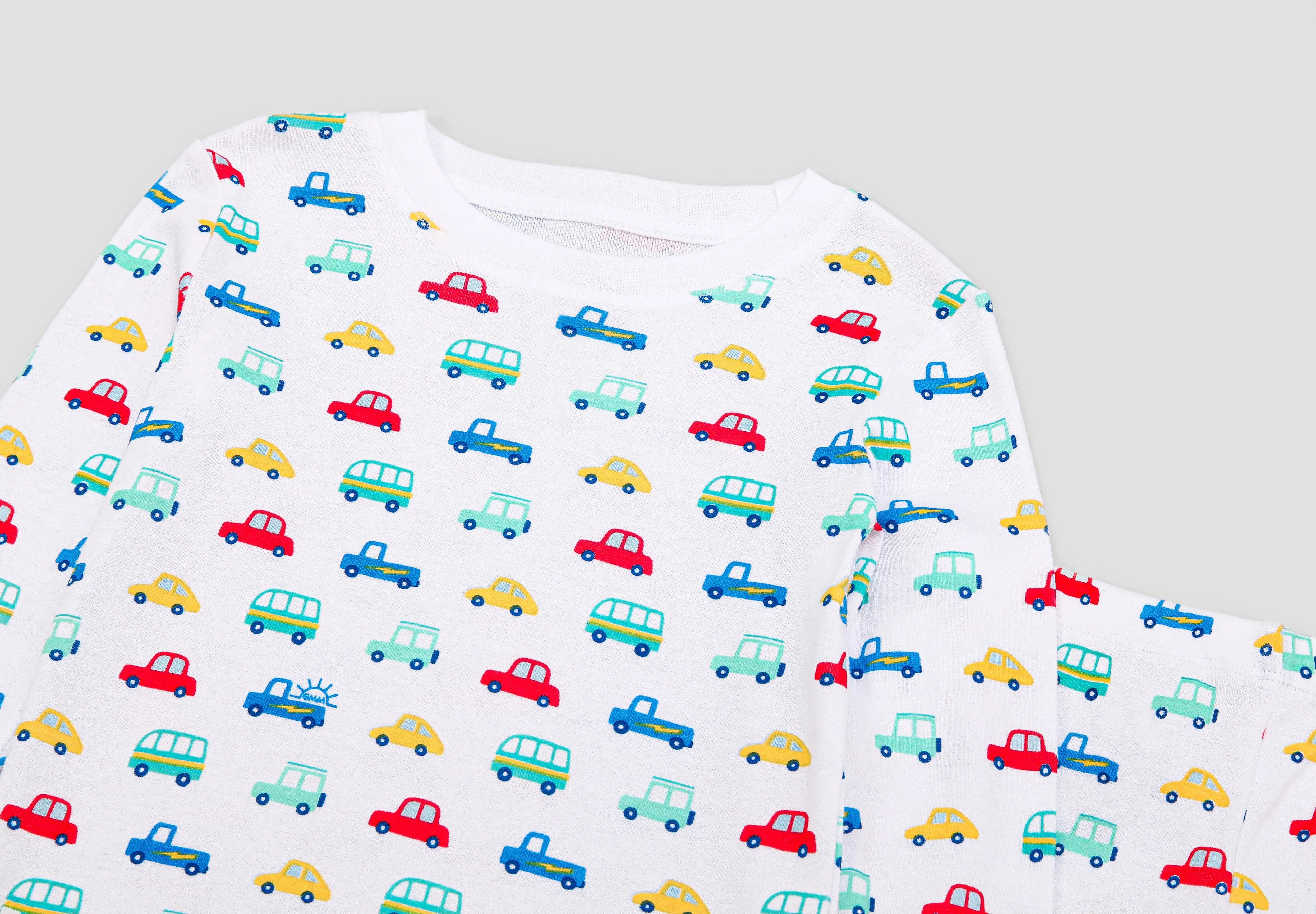 Vehicles Organic Cotton Pajama Set