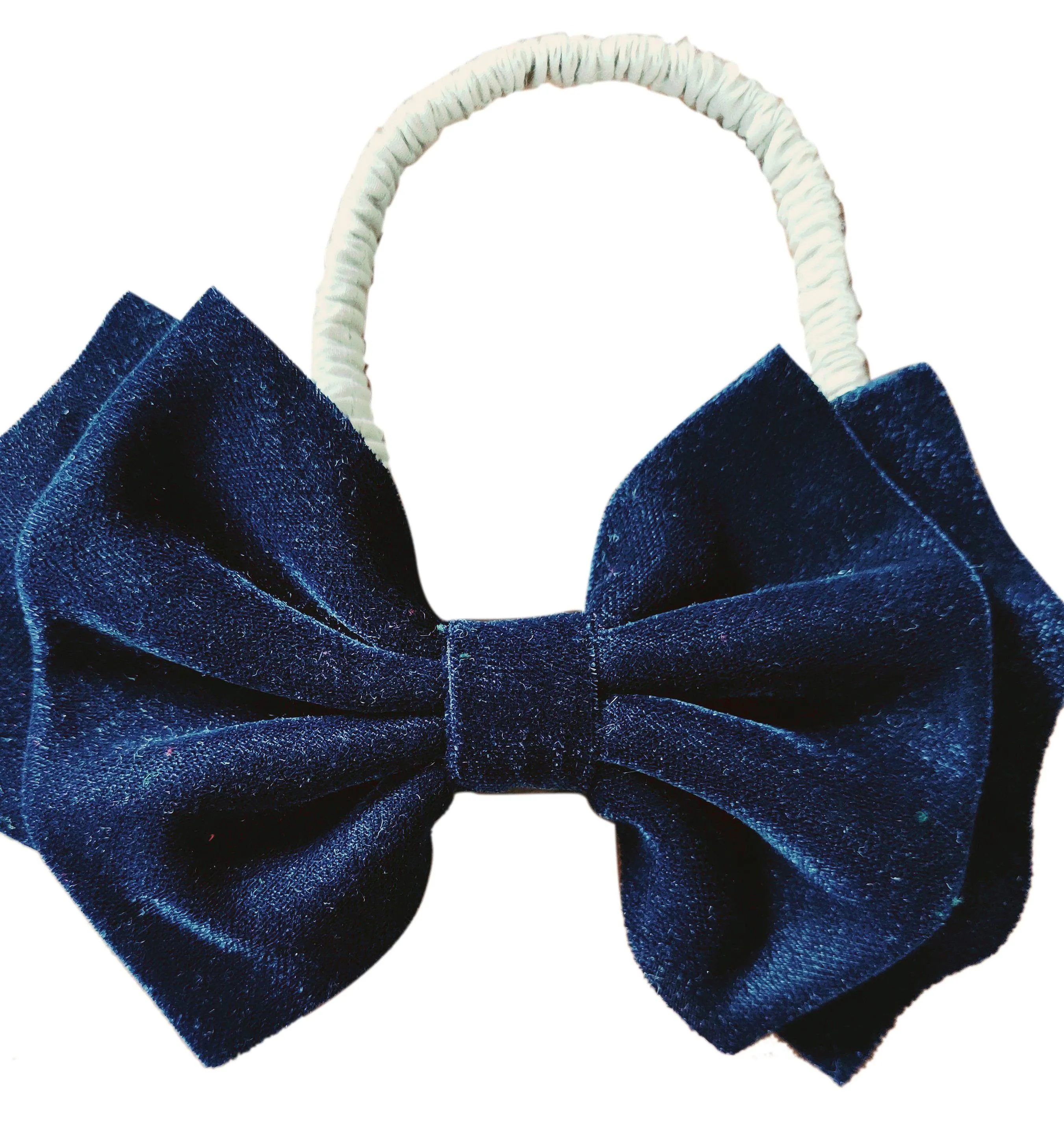 Velvet Bow Headband