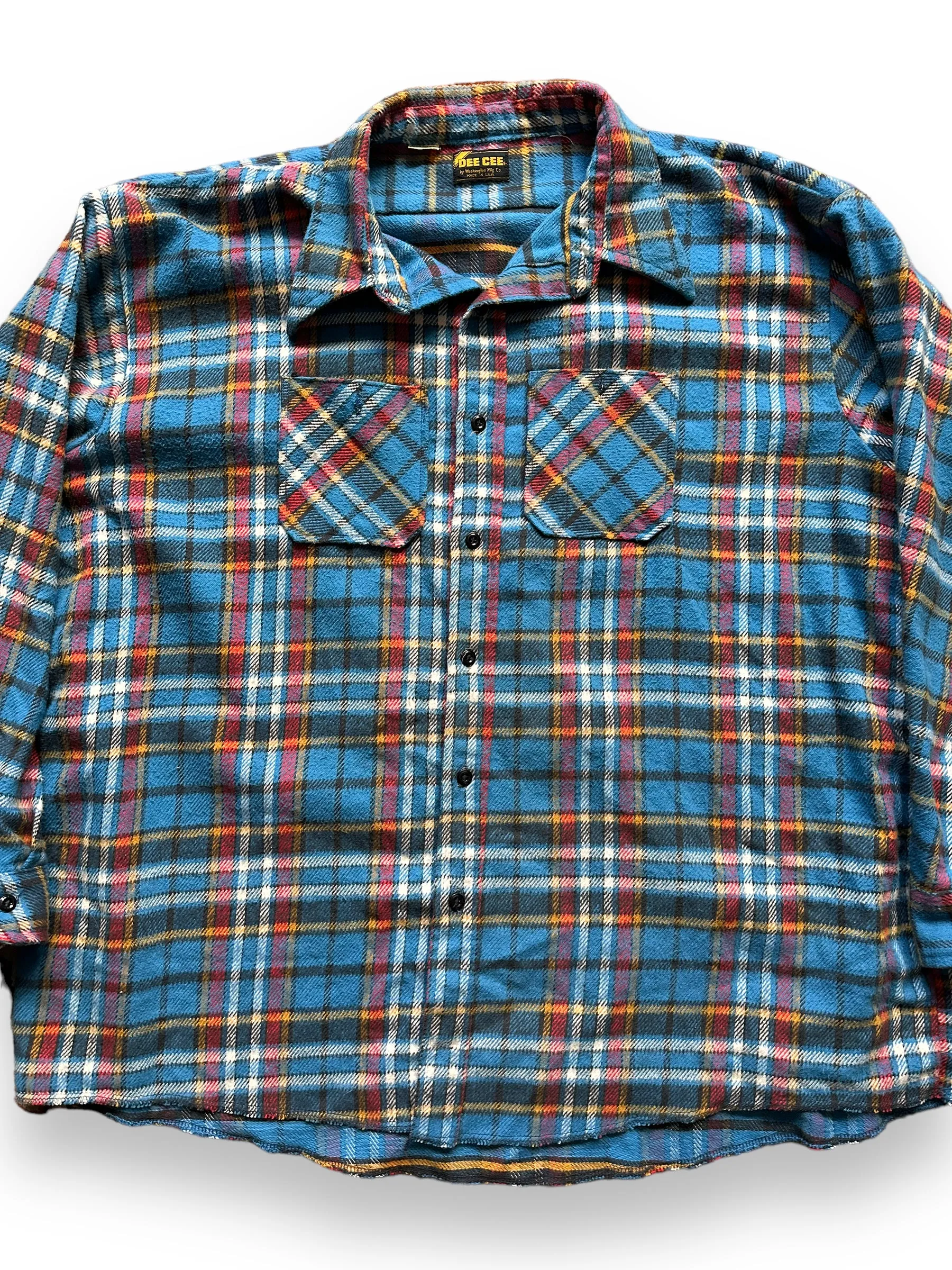 Vintage Dee Cee Cotton Flannel SZ XXXL | Vintage Cotton Flannel Seattle | Barn Owl Vintage Seattle