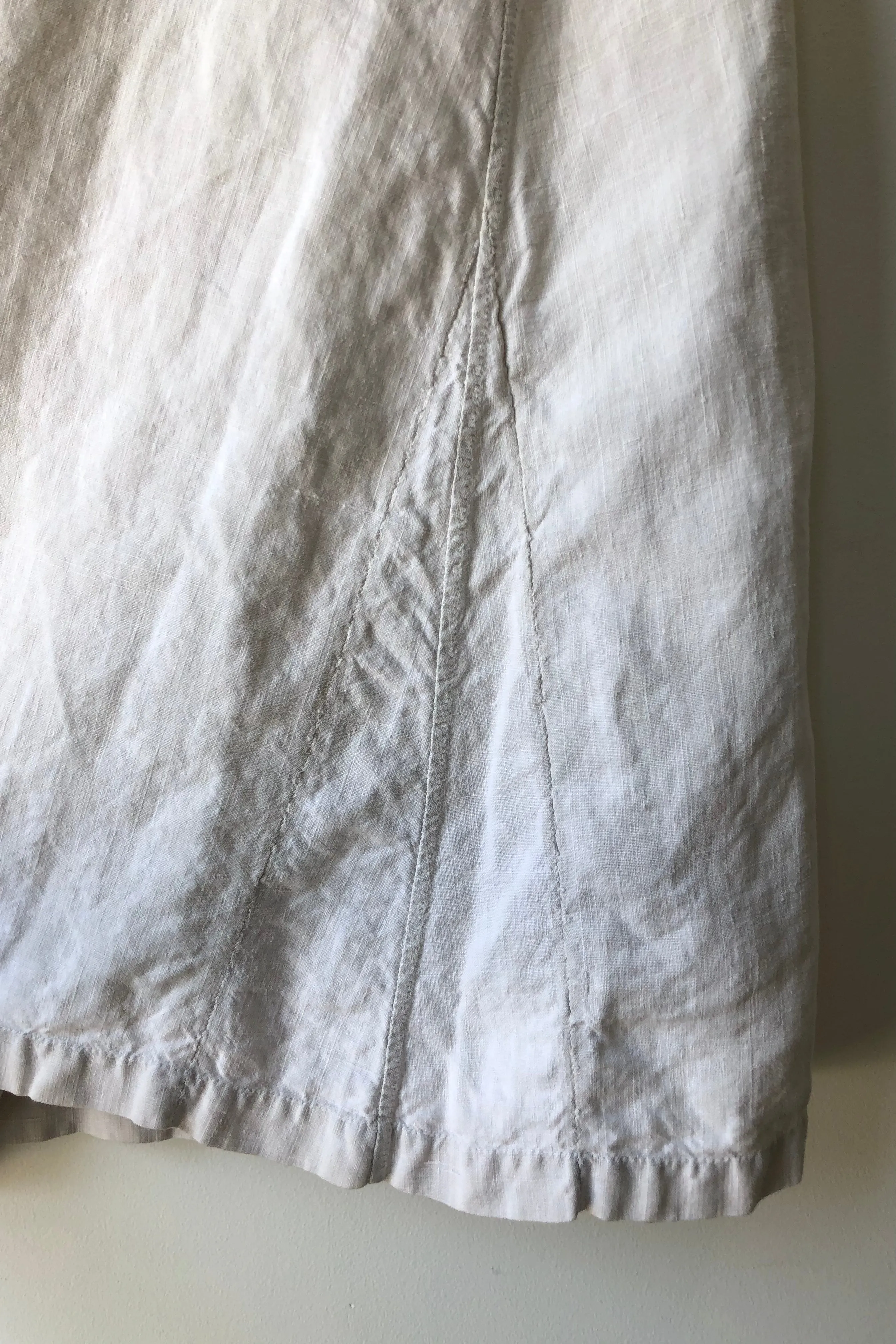 Vintage Victorian Linen Dress