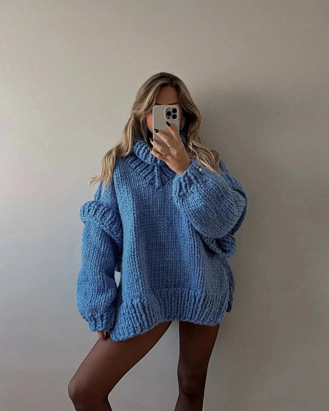 Vvsha Carolla Knitted Oversize Sweater