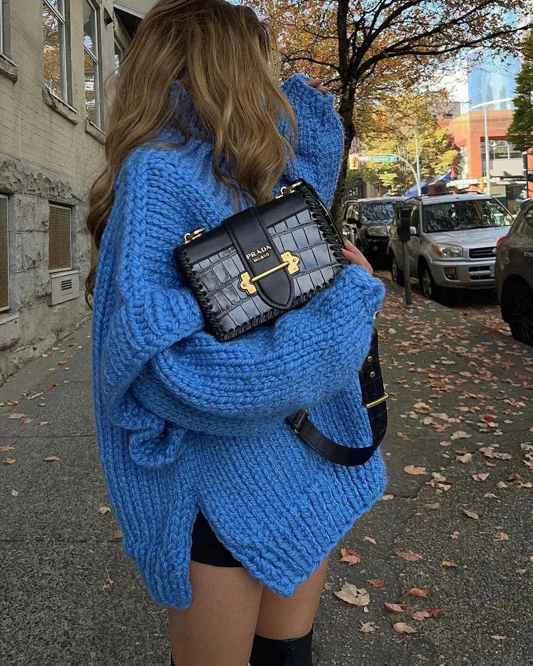 Vvsha Carolla Knitted Oversize Sweater