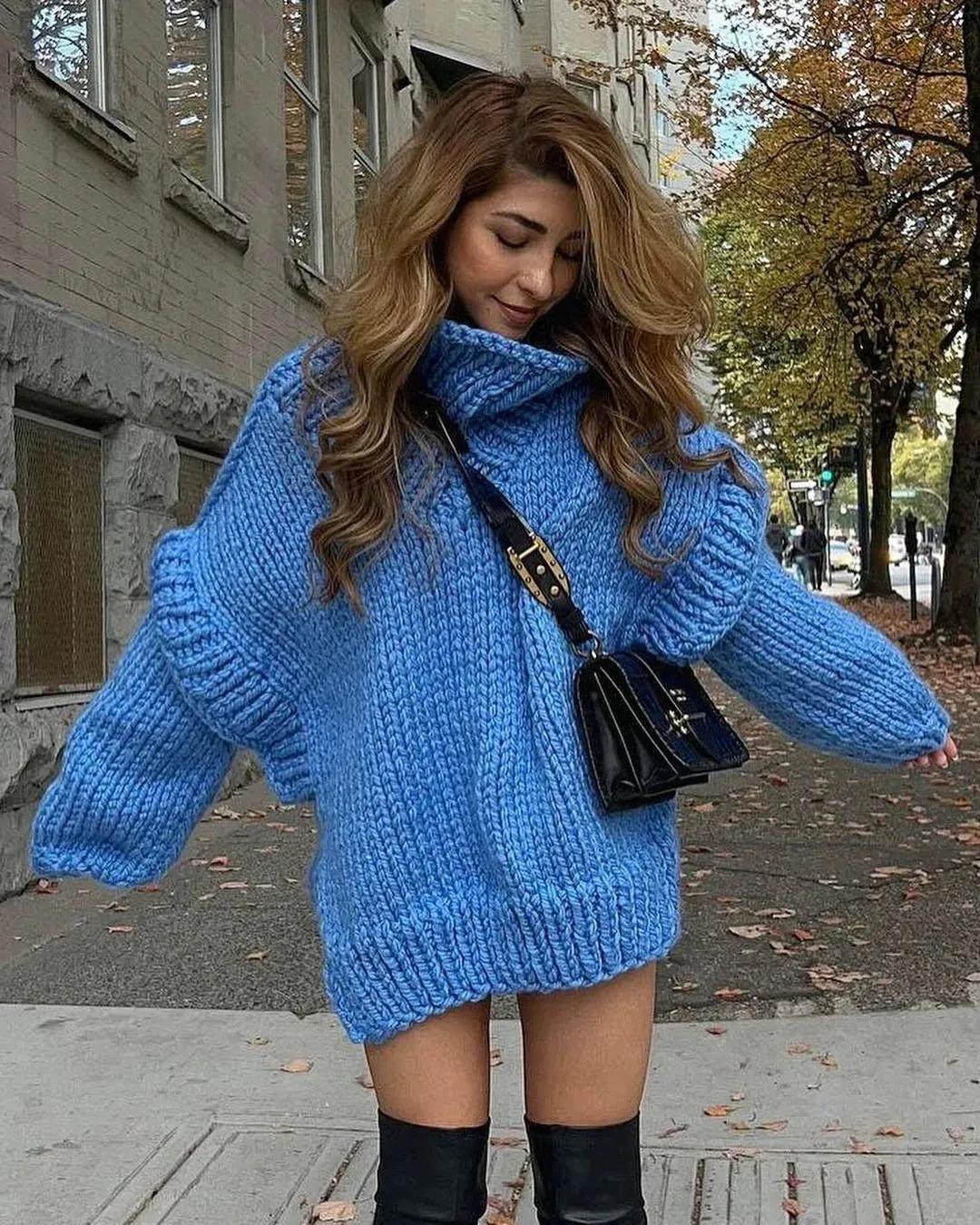 Vvsha Carolla Knitted Oversize Sweater