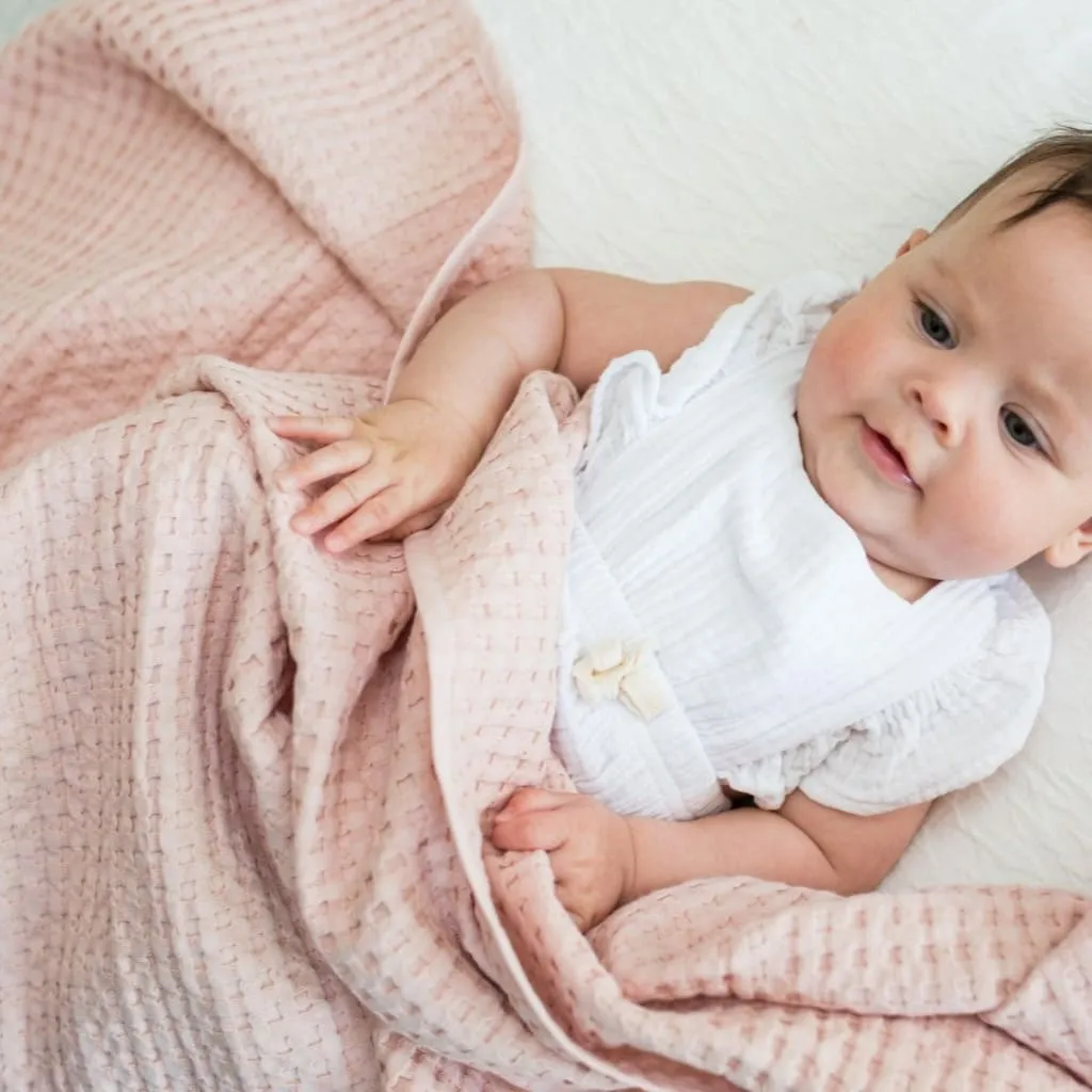 Waffle Weave Blankets