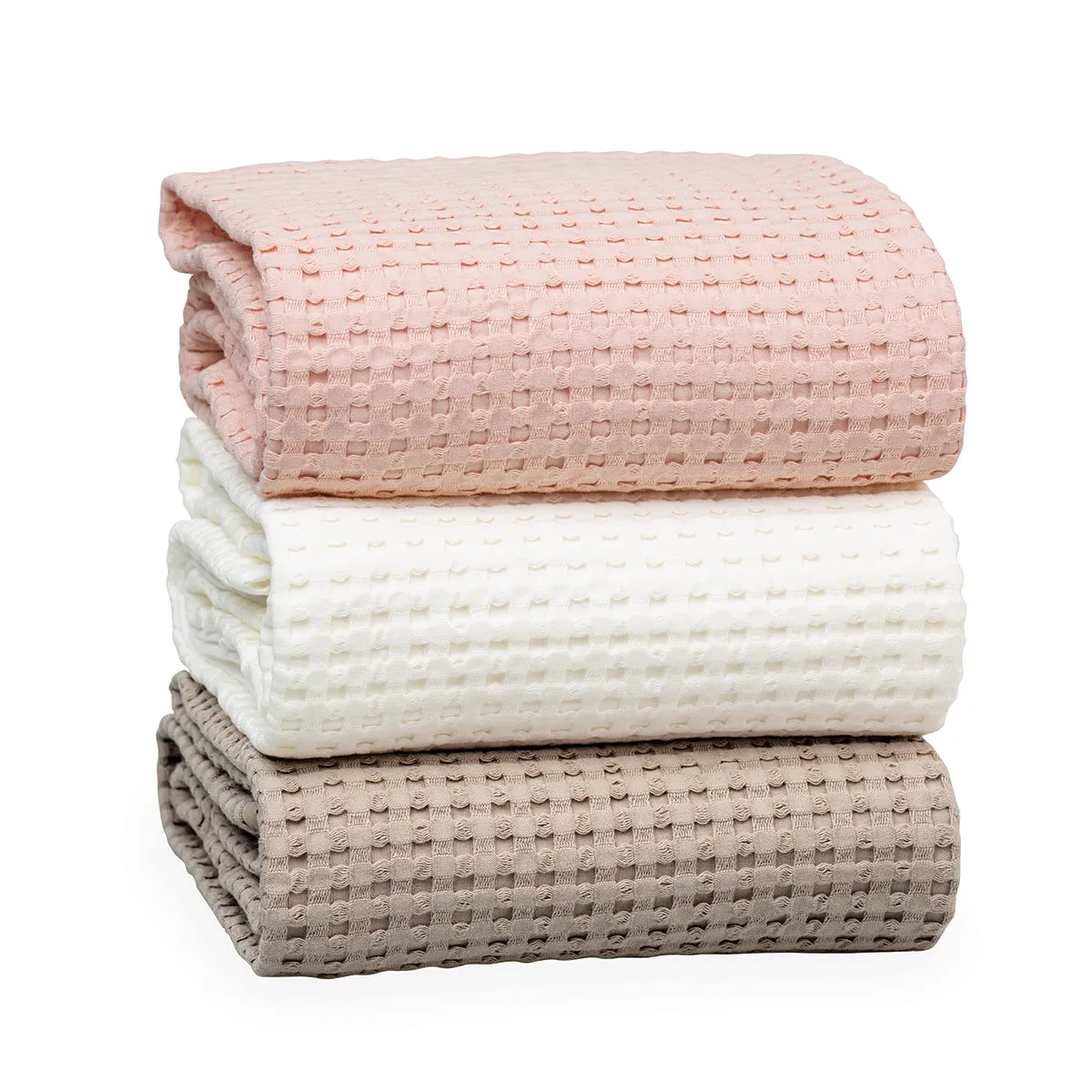 Waffle Weave Blankets