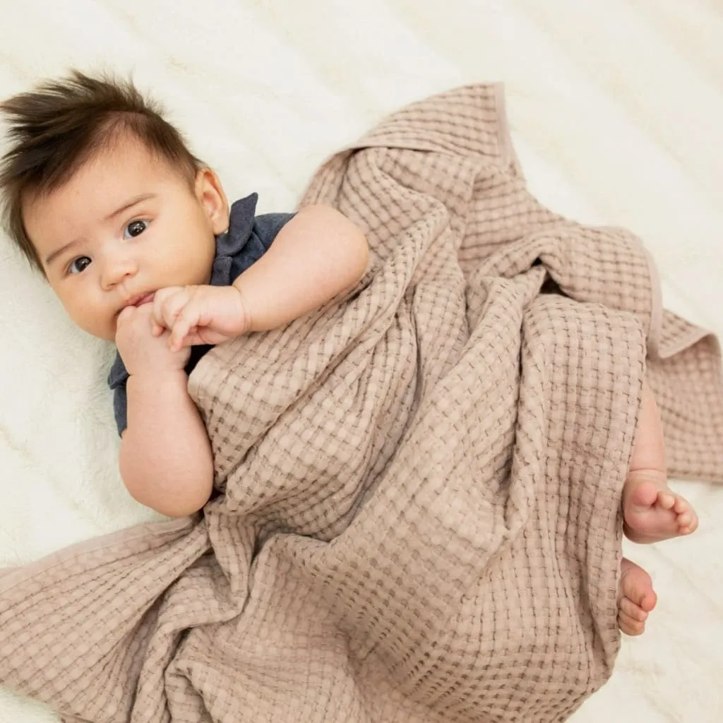 Waffle Weave Blankets