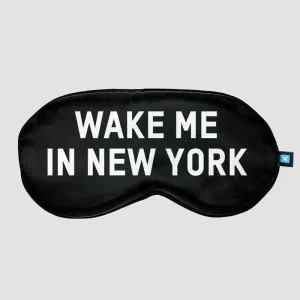 Wake Me In New York - Sleep Mask