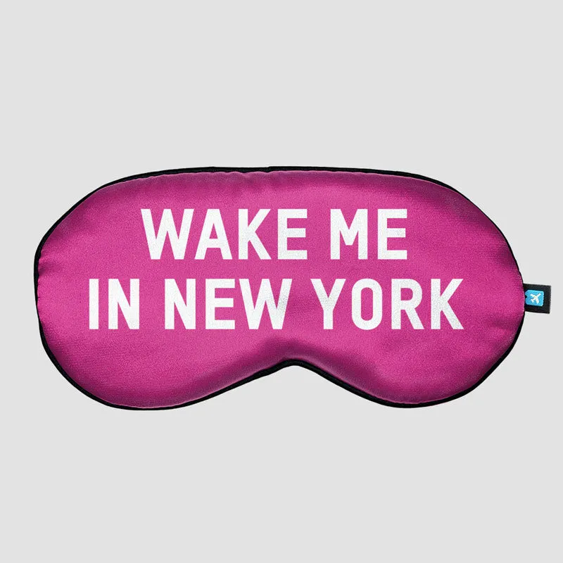 Wake Me In New York - Sleep Mask
