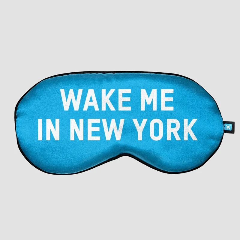 Wake Me In New York - Sleep Mask