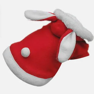 Warm Hooded Coat Fleece Rabbit Outfit Clothing for Cats