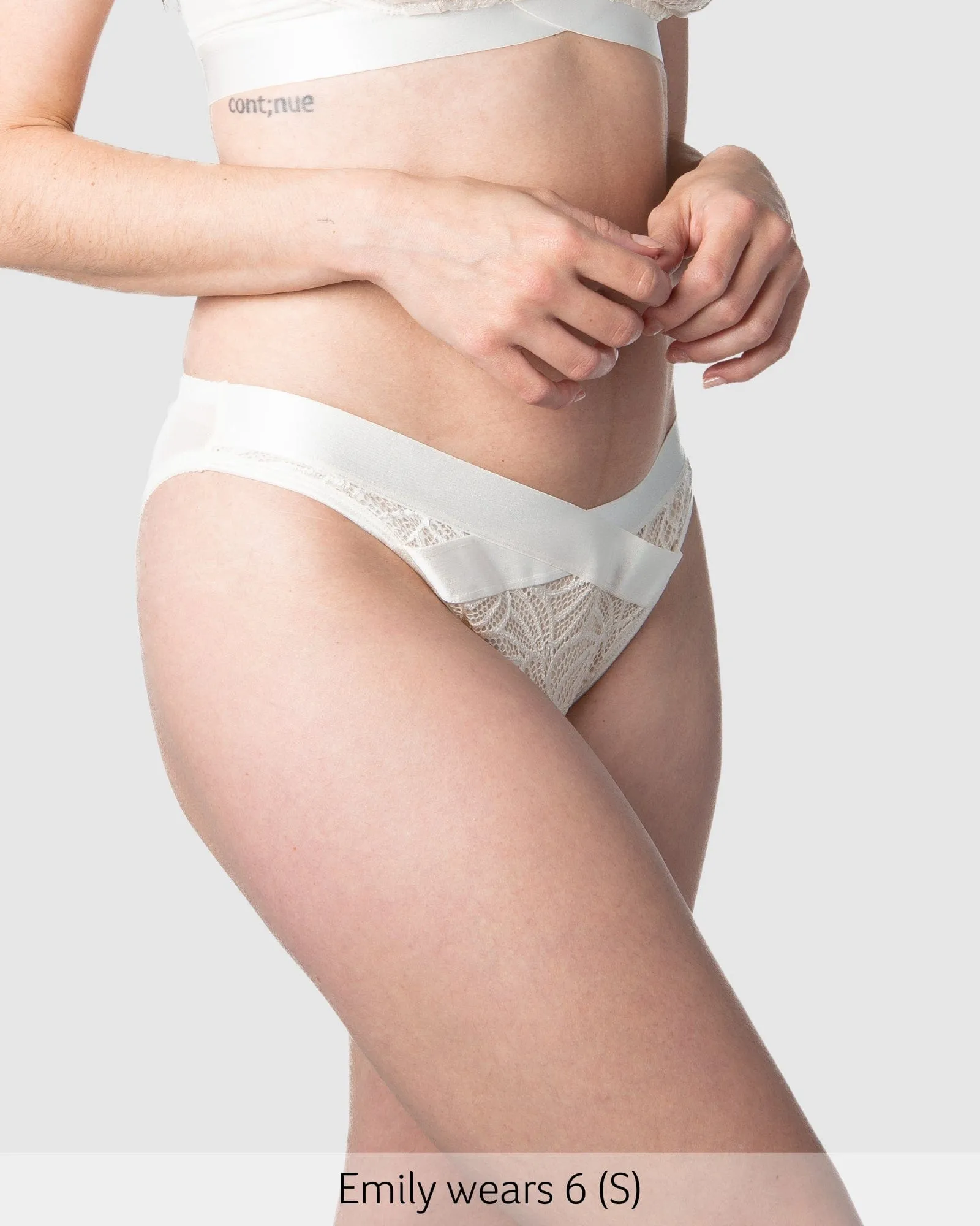 WARRIOR BIKINI BRIEF IVORY