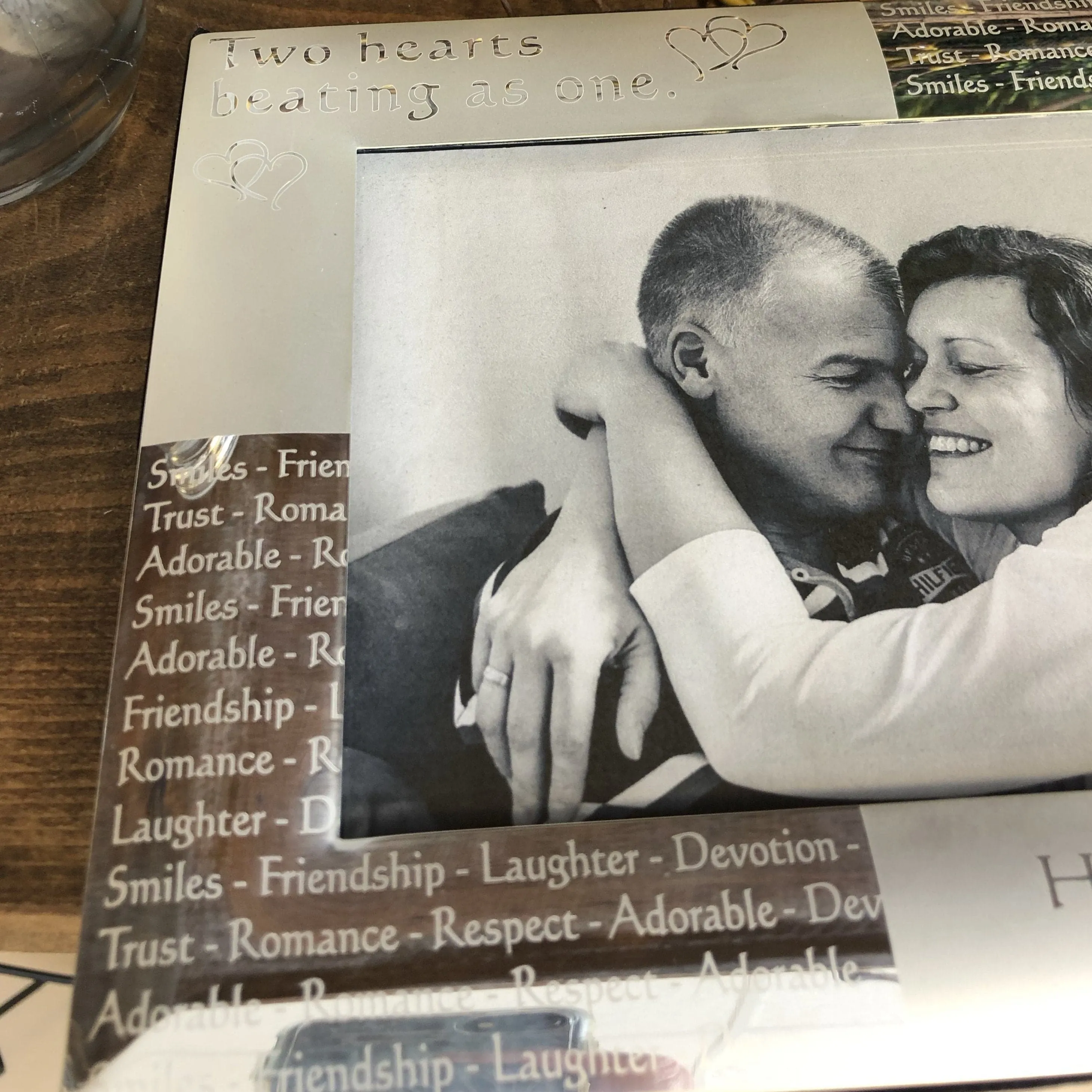 Wedding Anniversary Photo Frame. Anniversary Picture Frame.